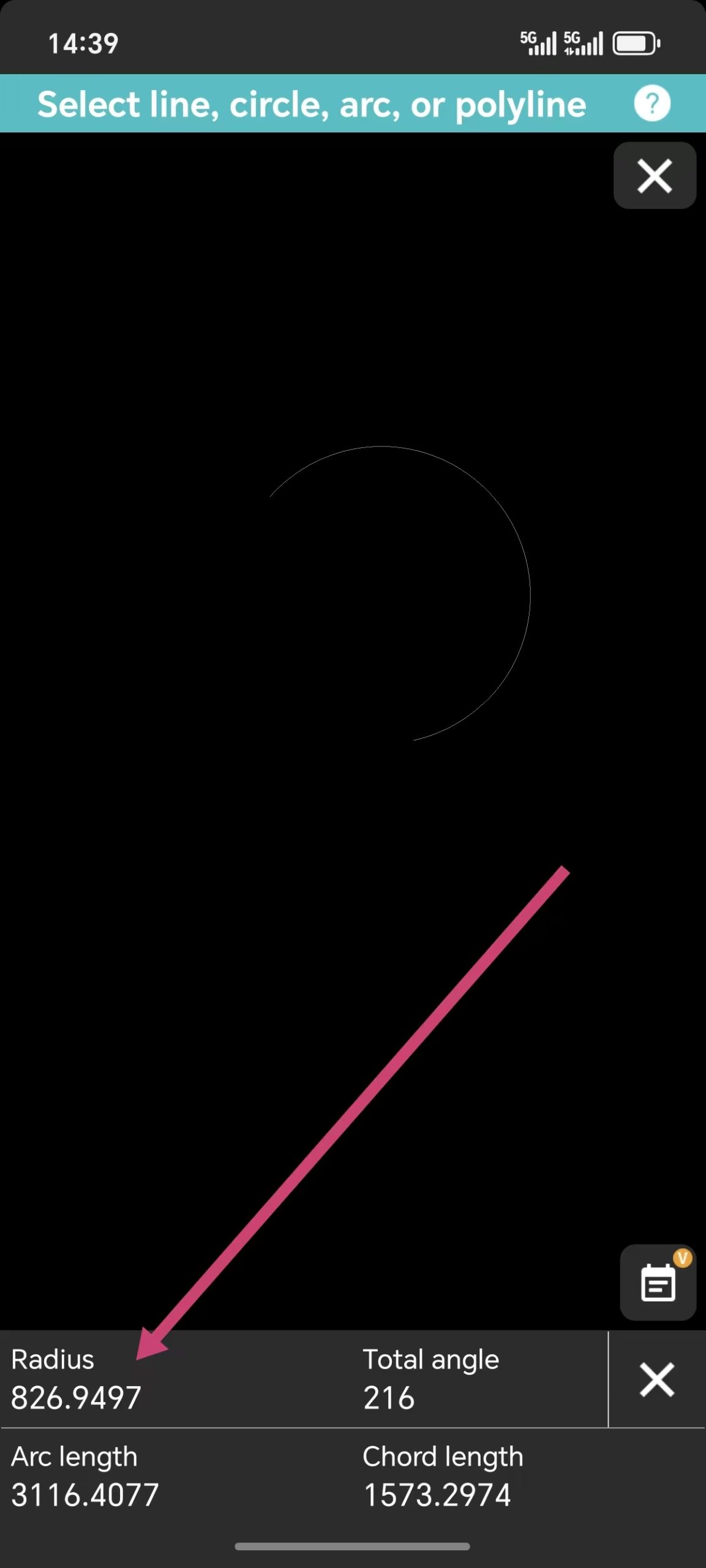 How To Measure Radius In Dwg Fastview For Mobile